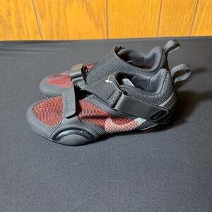 Nike SuperRep Cycle Cycling Shoes Black Red Size 8